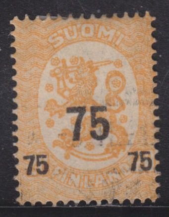 Finland 122 Finnish Arms 1919 O/P