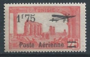 Tunisia #C5 NH 75c Aqueduct Ruins Issue Surcharged & Ovptd. Poste Aerienne