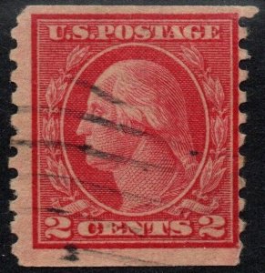U.S. #491 Used F-VF with WT Crowe Certificate #23997