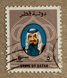 Qatar 1982 5d Sheik, used. Scott 615, CV $0.30  Mi 824