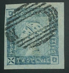 MOMEN: MAURITIUS SG #38 IMPERF USED **SIGNED DIENA** £1,400 LOT #60001