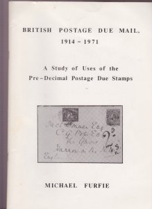 FURFIE tpb BRITISH POSTAGE DUE MAIL 1914-1971 uses of pre-decimal postage due