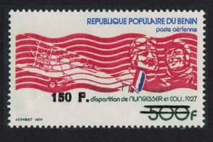 Benin Nungesser and Coli with l'Oiseau Blanc. Ovpt 1994 MNH MI#663