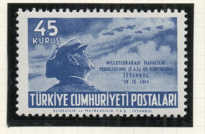 Turkey 1954 Early Issue Fine Mint Hinged 45k. NW-18202