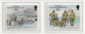 BRITISH ANTARCTIC TERRITORY (BAT) Sc 137-40 MNH issue of 1987 - EXPEDITION 