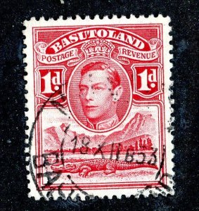 1938 Basutoland Sc #19 used cv. $0.85 ( 9476 BCXX )