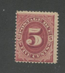 1891 US Postage Due Stamp #J25 Mint Never Hinged Fine