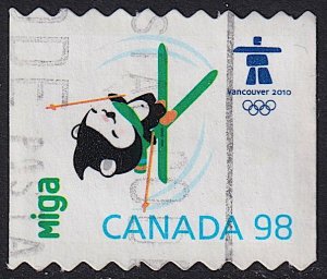 Canada - 2009 - Scott #2308 - used - Winter Olympics Mascot Miga