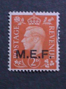 GREAT BRITAIN-1948 SC#2  MILITATY SURCHARGE USE IN EAST AFRICA  FORCE USED VF