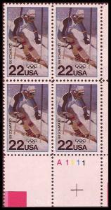 2369 MNH Plate Block LR #A1111