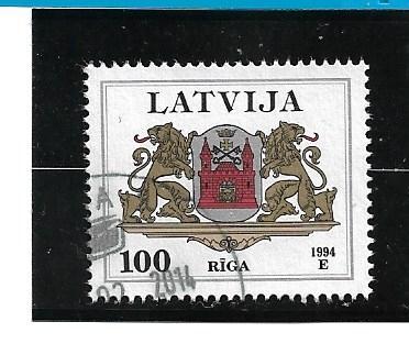 Latvia  Scott#  377  Used