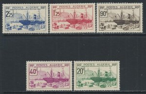 ALGERIA SC# 126-30 FVF/LH 1939