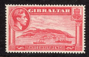 Gibraltar #109 Unused Hinged Original Gum F964