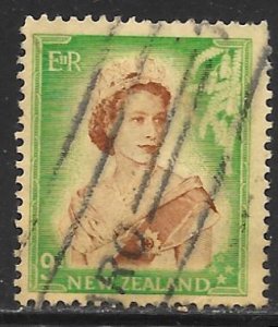 New Zealand 296: 9d Elizabeth II, MH, F-VF