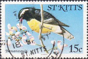 St. Kitts #55 Used