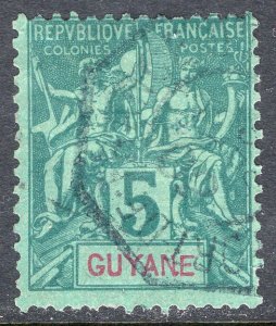 FRENCH GUIANA SCOTT 35