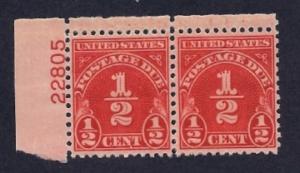 US Postage Dues #J79 Pair MNH
