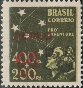 Brazil, #C57 Mint Hinged From 1944