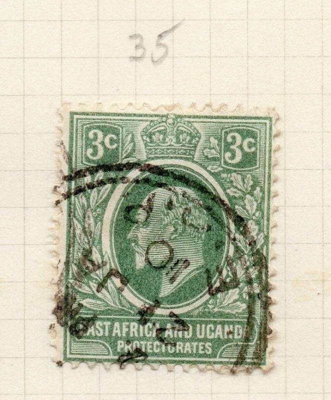 British KUT 1907 Early Issue Fine Used 3c. 277596