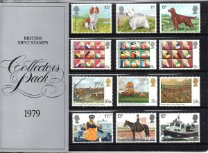 1979 Sg 1075/1108 Commemorative Stamps Year Pack in Original Packaging