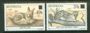 Botswana #480-81 Mint (NH) Single