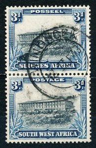 South West Africa #112 Vert Pair Used