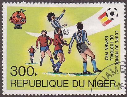 Niger 561 Spain '82 World Cup Soccer 1981