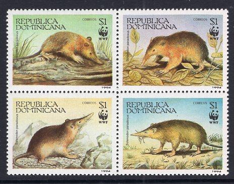 Dominican Republic 1158 Mammals MNH VF