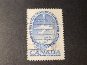 CA S#354 U-VF $0.05 06/01/1955 - United Nations - ICAO