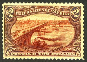 U.S. #293 MINT OG LH