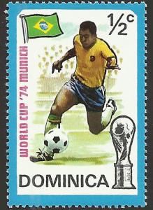 DOMINICA - 395 - Unused - SCV-0.25