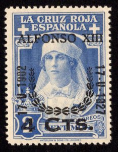 Spain Scott B33 Unused hinged.