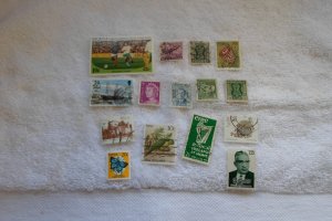 BRITISH EMPIRE STAMPS. MIZED CON. USED, MINT, CTO,S. ( 15 STAMPS ) # 4 )
