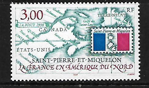 ST. PIERRE & MIQUELON   670 MNH  FRENCH IN NORTH AMERICA