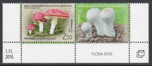 Bosnia & Herzegovina (Mostar), Mushrooms MNH / 2010