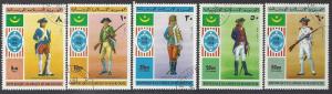 Mauritania  Scott  341-342, C160-C162  NH CTOs  Complete