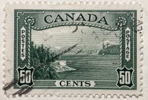 AlexStamps CANADA #244 FV Used