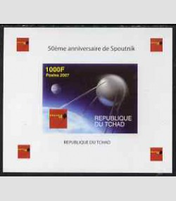 Chad 2007 SPACE 50th. Anniversary of Sputnik Deluxe s/s Mint (NH)