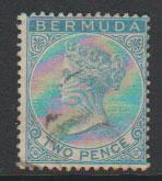 Bermuda SG 25  used  see description details