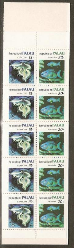 Palau 13b Complete Booklet MNH 1983 SCV $12.00