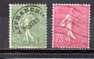 France 150-151 used