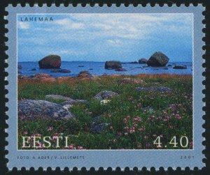 Estonia #423 Baltic Coast Landscapes 4.40K Postage Stamp 2001 Eesti MLH