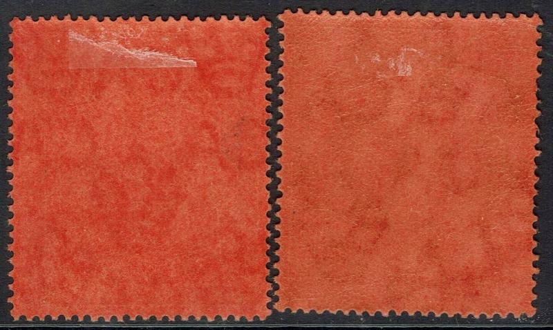 LEEWARD ISLANDS 1938 KGVI 1 POUND 2 SHADES 