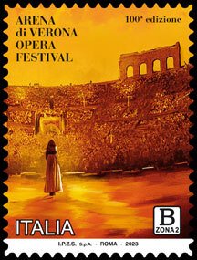 Scott #3953 Verona Arena Opera MNH