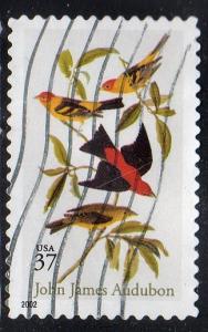 United States 3650 - Used - Tanagers by Audubon