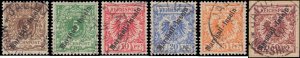 Marshall Islands #7-12, Complete Set(6), 1899-1900, Used