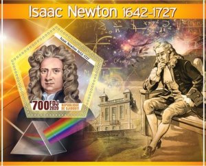 Stamps. Isaac Newton 2020 year, 6 sheets  perforated  NEW