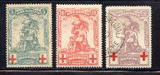 BELGIUM, Scott #B28-B30, Mixed, Cat. $83.00