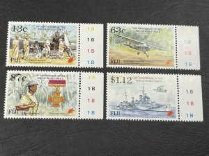 FIJI # 720-723 -MINT/NEVER HINGED----COMPLETE SET OF PLATE # SINGLES ------1995