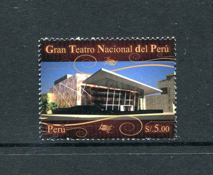 Peru 1773, MNH, New National Grand Theater 2011. x29622